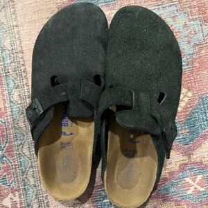 Women’s Birkenstock Black Suede
